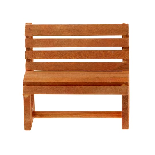 12 Pack: Mini Wood Bench by Make Market&#xAE;